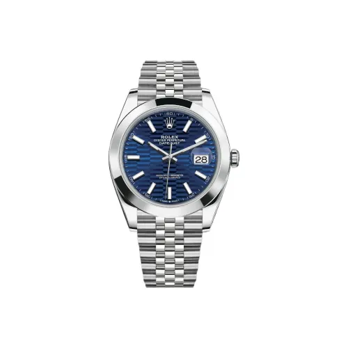 Rolex Автоматический Механический Механизм Мужские Часы Log Series 41 мм Синий