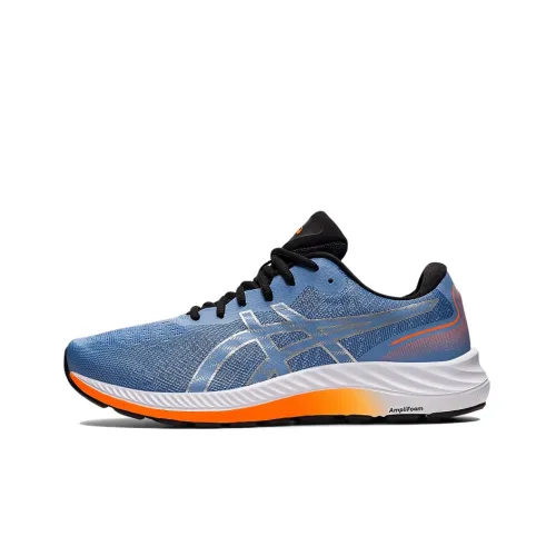 Asics Гель Excite 9 Low Топ Беговые кроссовки Мужские Индиго 4E Ширина