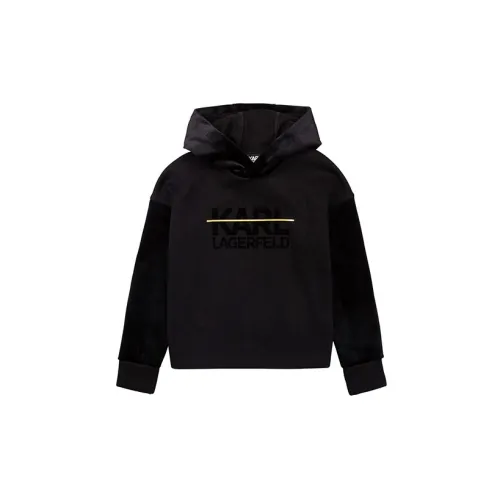 Karl Lagerfeld Толстовка Черная Детская
