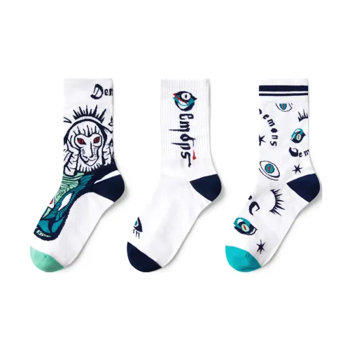 Mast Point Mast Point × Couple Stocking Многоцветные Женские Носки до икры MID