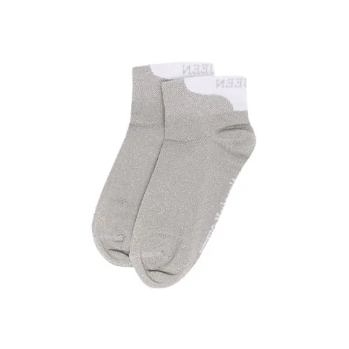 Alexander McQueen SS22 Низкие носки Женские 1 упаковка Серый