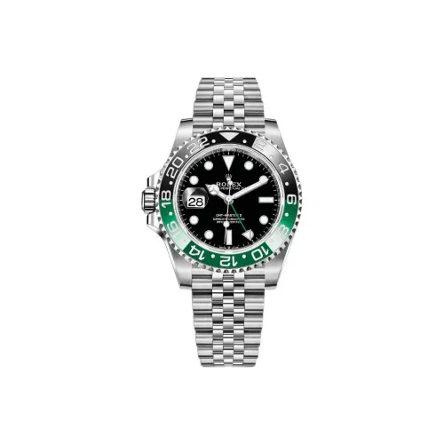 Rolex Автоматический Механический Механизм Мужские Часы Greenwich Type II 40 мм Черные