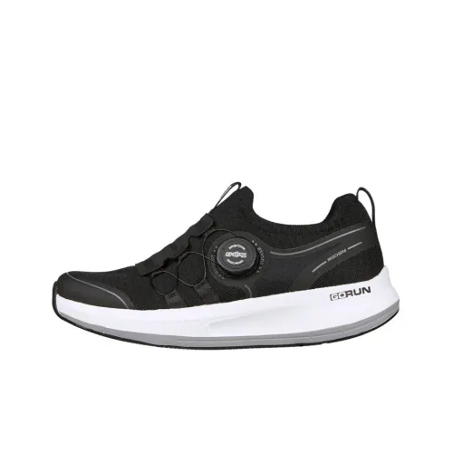 Skechers Go Walk Hyper Burst Low Топ Беговые кроссовки Женские Черный