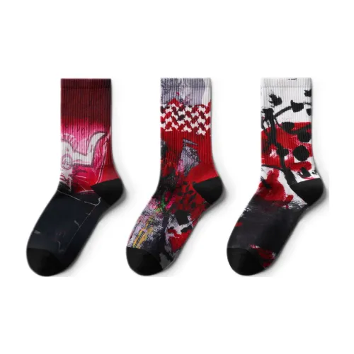 Mast Point 3 шт Призрак Женские Носки MID до икры