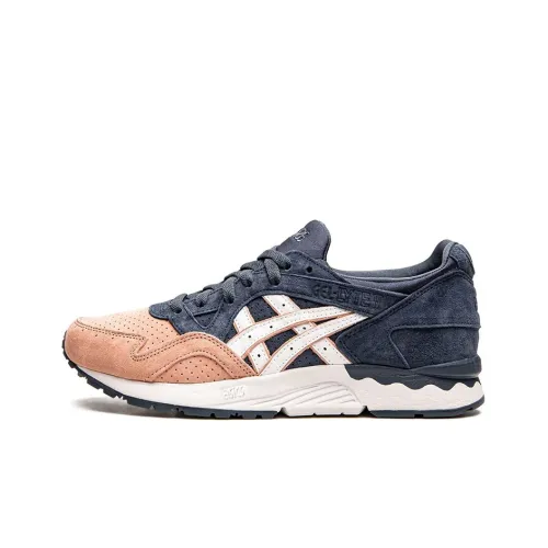 KITH Collaboration x Asics Gel Lyte 5 Устойчивый к истиранию Низкий Топ Повседневные Беговые кроссовки Унисекс Синий Розовый