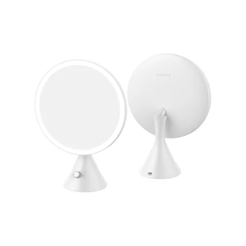 FASCINATE Маленькая круглая подвеска Умный трехцветный светодиодный свет Инфракрасное зеркало Sunlight HD портативное зеркало для макияжа MAKE UP Mirrors