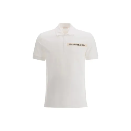Alexander McQueen Белая Мужская Поло