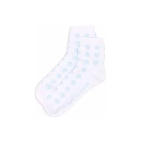 Alexander McQueen Носки Crew Женские 1 Пачка Белые