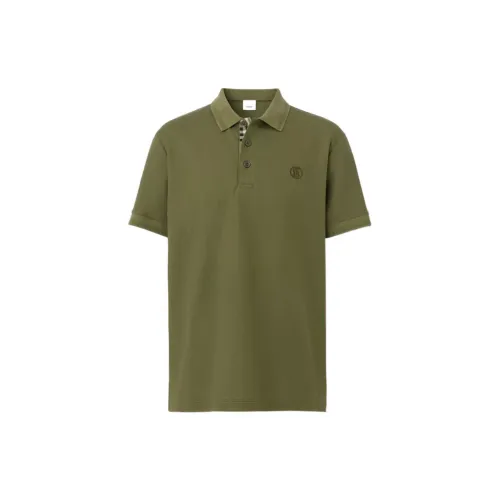 Burberry Army Green Мужская Поло