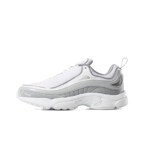 Reebok Daytona DMX MU Low Топ Беговые кроссовки Унисекс Белый Серый