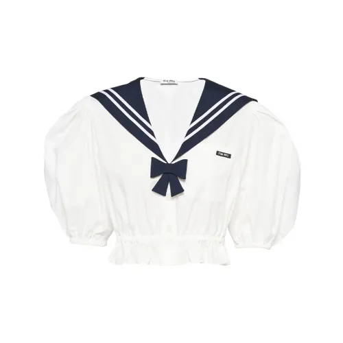 MIU MIU Белые Женские Рубашки