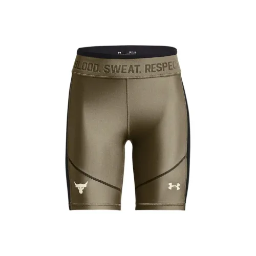 Under Armour Зеленые Женские Шорты для Йоги