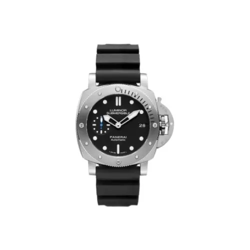 PANERAI Автоматический Механический Механизм Мужские Часы SUBMERSIBLE Collection 42 мм Черные