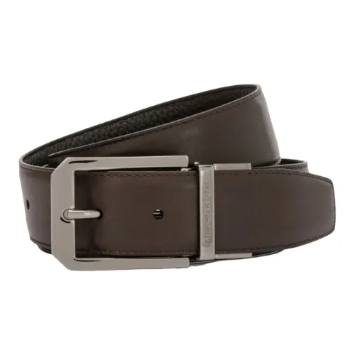 Ermenegildo Zegna Ремни из коровьей кожи, коричневый, мужской