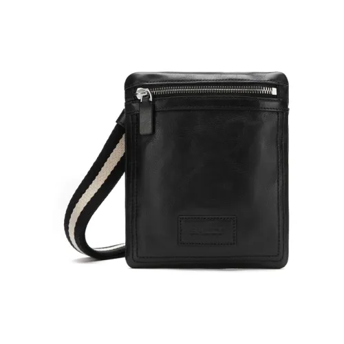 BALLY Сумка через плечо из коровьей кожи Mini Мужская Черная