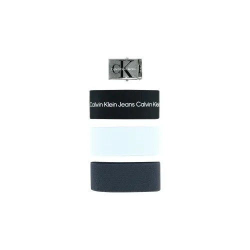 CALVIN KLEIN Ткань Ремень Мужской Многоцветный Ширина 3,5 см