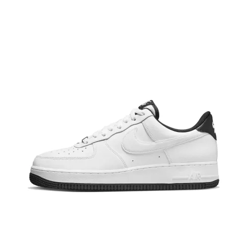 Nike Air Force 1 Low Топ Скейтборд Кроссовки Унисекс Белый Черный
