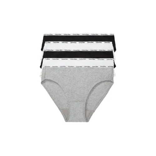 Calvin Klein 1 комплект из 5 пар черных + белых + серых женских трусиков-бикини