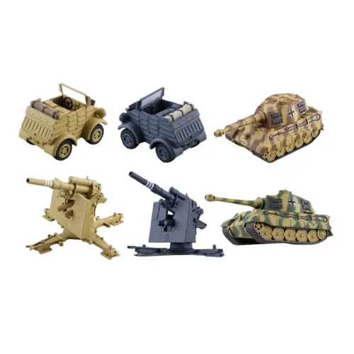 Ocean Church Capsule Q Collection World Mini Tank Armored Division Volume 3 Lucky Draw Целая коробка 6 шт