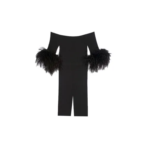 SAINT LAURENT Черные Женские Комбинезоны