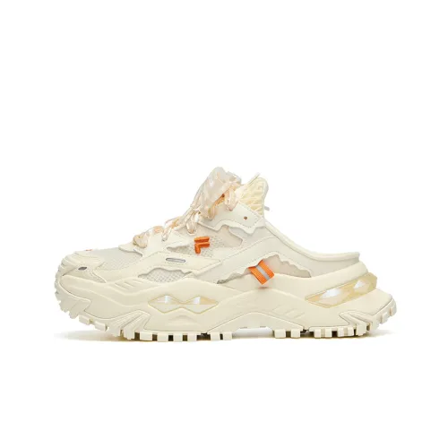 FILA FUSION Bianco Mule Casual Низкий Топ Женский