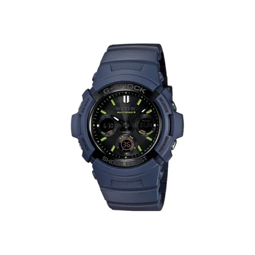 CASIO G Shock Collection Солнечный кварцевый механизм смола ремешок часы для мужчин черный циферблат