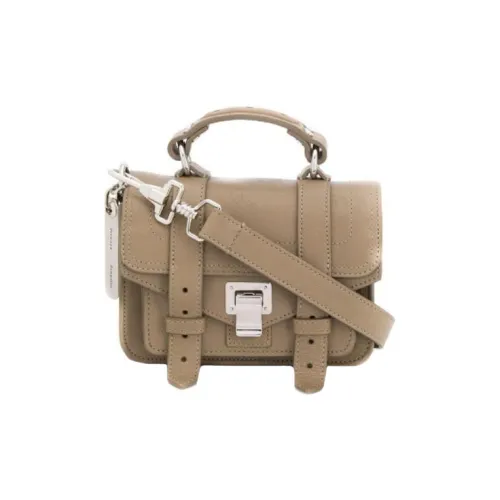 PROENZA SCHOULER Sheepskin Сумка через плечо Mini Женская Коричневая