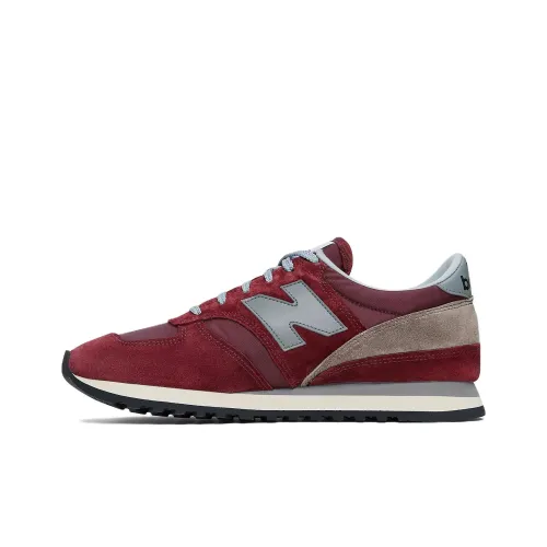 New Balance NB 730 Low Топ Повседневные Беговые Кроссовки Мужские Красные