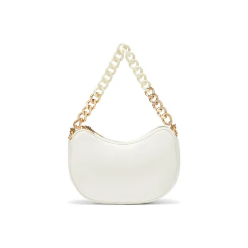 CHARLES KEITH ПУ (полиуретан) Сумка через плечо Стандартная Женская Белая Шоколадная