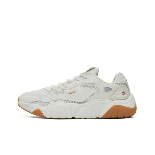 Erke Cat Paw 3,0 Low Топ Спортивная Повседневная Обувь Мужская Белая