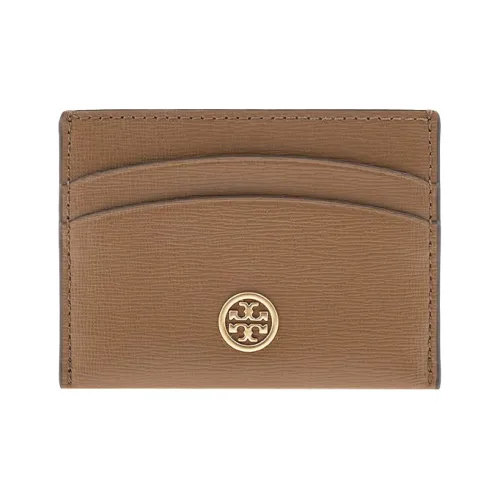 Tory Burch Кожа Картхолдер Женские Коричневый