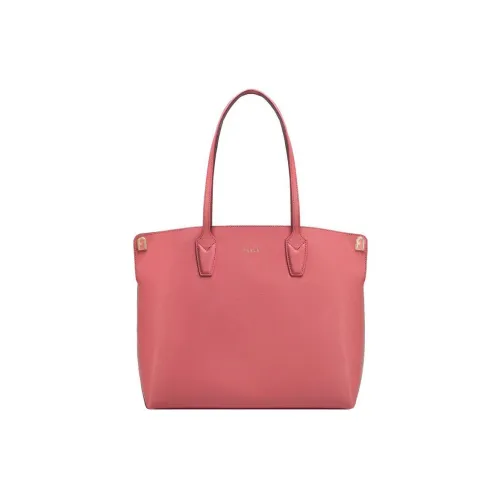 Furla Paradiso Коровья кожа Сумка-тоут Сумка через плечо Большая Женская Розовая