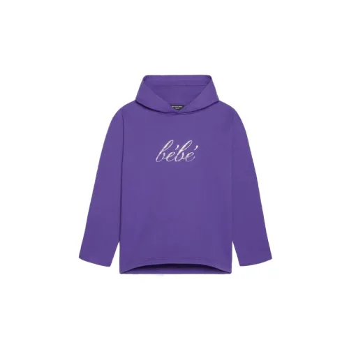 BALENCIAGA Фиолетовый Женские Свитшоты