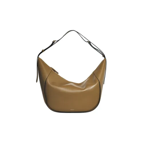 Wandler Телячья кожа Одно плечо Сумка Женская Желтая