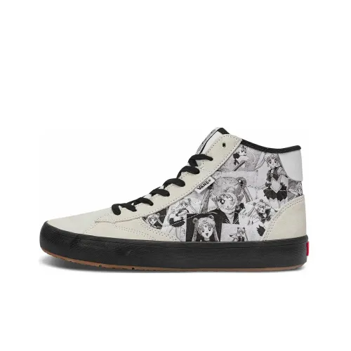 Vans Pro Skate The Lizzie MID Топ Скейтборд Кроссовки Унисекс Белый Черный