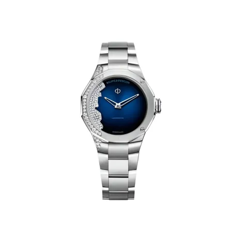 Baume Mercier Rivera Series Автоматический Механический Механизм Женские Часы 33 мм Синий Циферблат