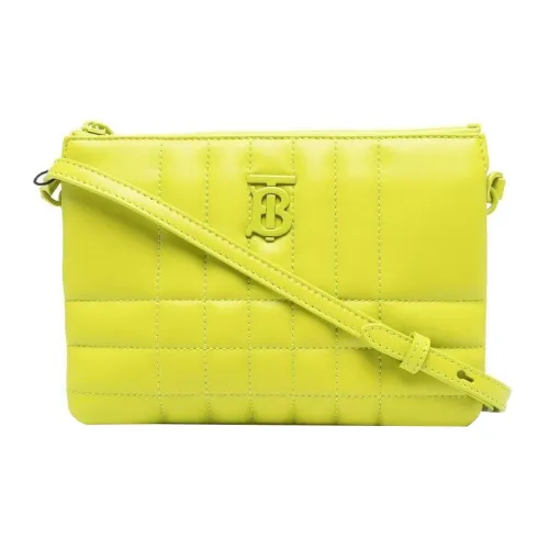 Burberry Lambskin Сумка через плечо Женская Желтая