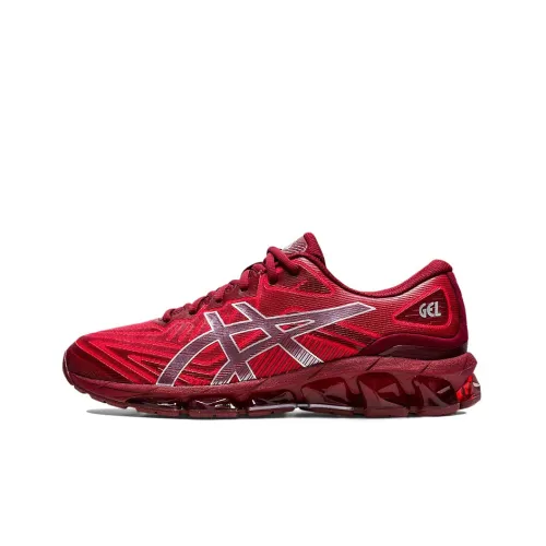 Asics Gel Quantum 7 Low Топ Беговые кроссовки Мужские Dynamic Red