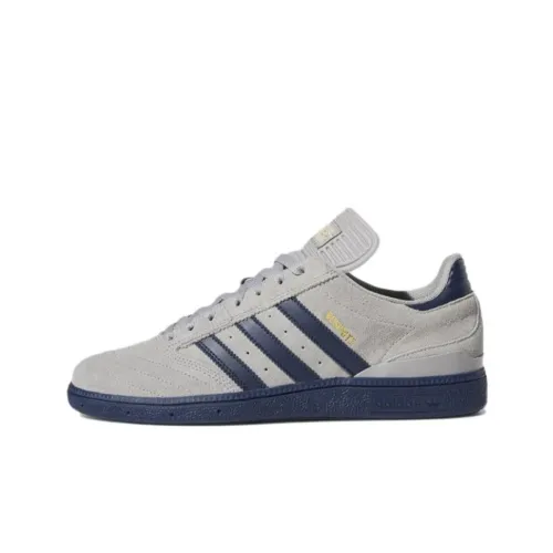 Adidas Originals Busenitz Pro Slip-Resistant Abrasion-Resistant Low Top Skateboard Shoes Unisex Gray Blue Adidas Originals Busenitz Pro Slip-Resistant Abrasion-Resistant Низкие Скейтборд Кроссовки Унисекс Серый Синий