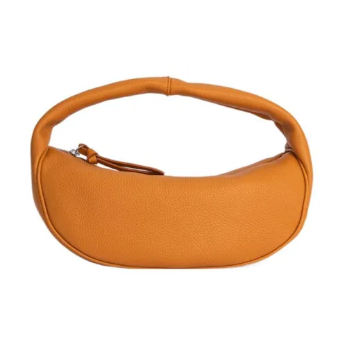 By Far Cush Коровья кожа Сумка Большая Женская Апельсин