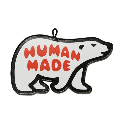 HUMAN MADE Коровья кожа Держатель для карт Стандартный Женские Белый