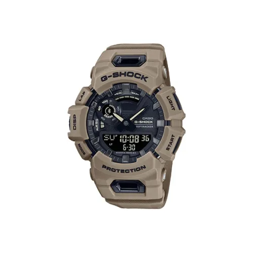 CASIO G Squad Series Кварцевый механизм Смольный ремешок Часы Мужские Черный циферблат GBA 900UU 5APR