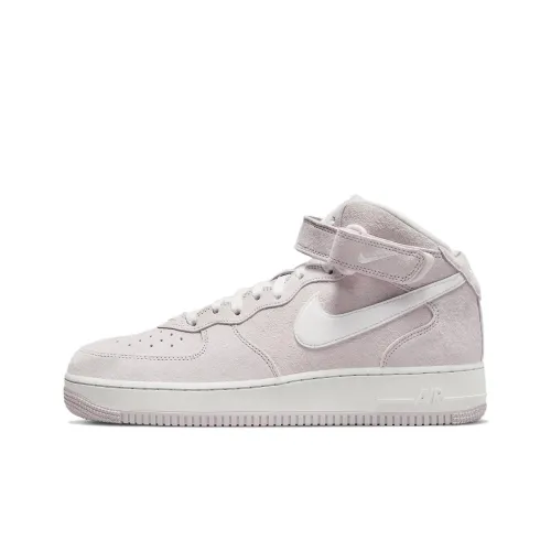 Nike Air FORCE 1 MID Топ Кроссовки для скейтбординга Unisex Light Лаванда