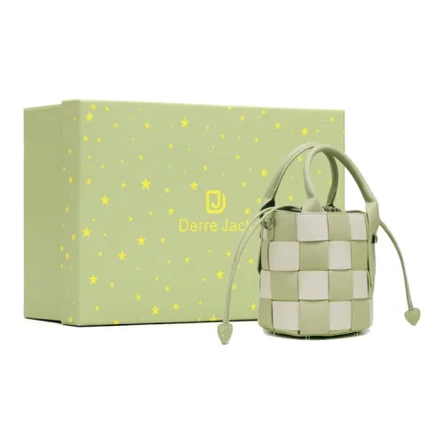 DEERE JACK Коровья кожа Одно плечо Через плечо Сумка Сумка-ведро Сумка Обычный Женские Ледяной Мшисто-зеленый