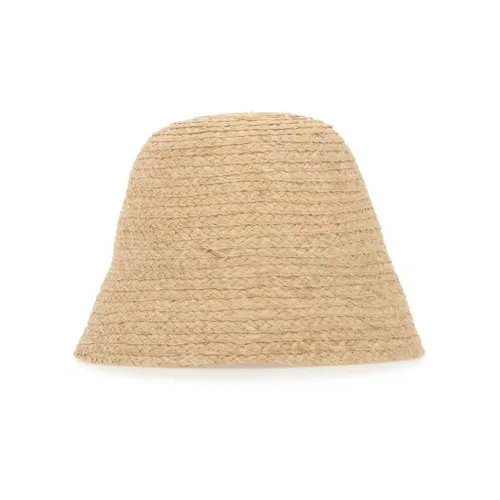 RUSLAN BAGINSKIY Плетеная соломенная шляпа желтая унисекс
