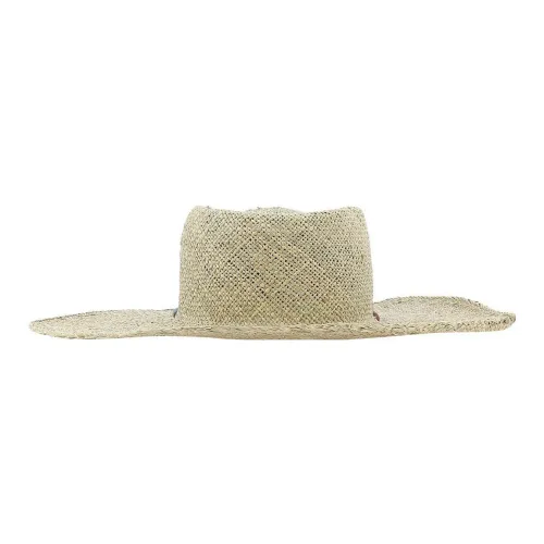 RUSLAN BAGINSKIY Плетеная соломенная шляпа Бежевого цвета Унисекс