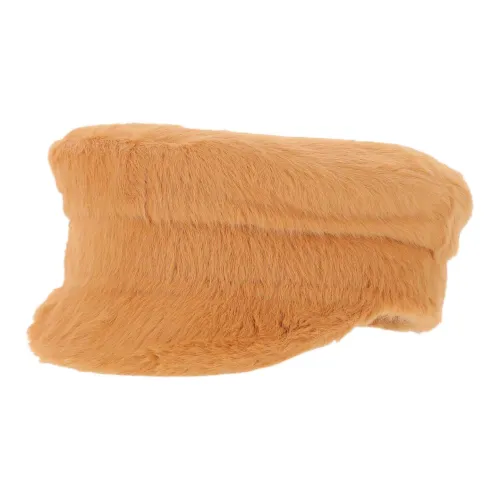 RUSLAN BAGINSKIY Полиэстер Береты Желтые Женские