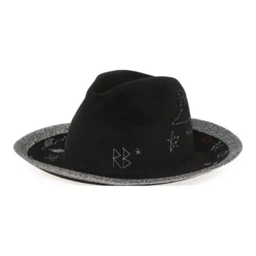 RUSLAN BAGINSKIY Войлок Цилиндры Черный Унисекс