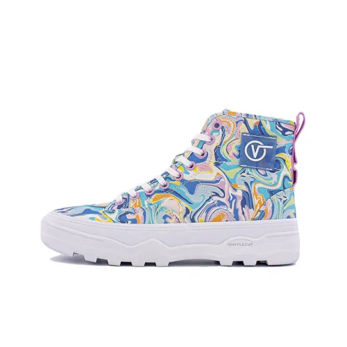 Vans SK8 WC High Топ Скейтборд Кроссовки Унисекс Синий Фиолетовый