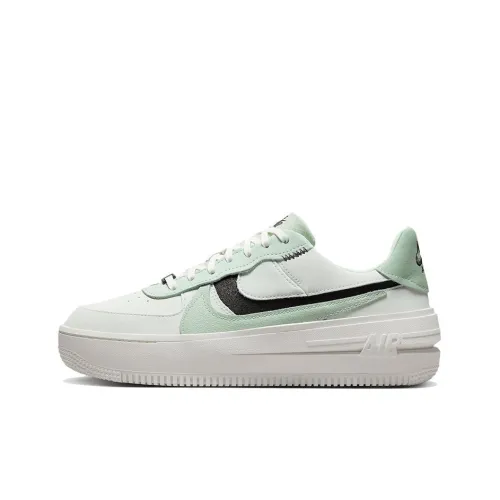 Nike Air Force 1 PLT.AF.ORM 'Barely Green' Противоскользящий Устойчивый к истиранию Легкий Низкий Топ